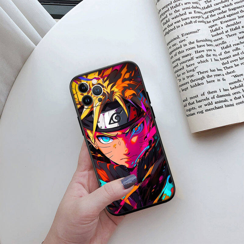 MH106 Чехол-накладка Naruto Uzumaki для iPhone 7 8 11 12 13 14 15 16 17 16E XS Pro Max XR X SE Air