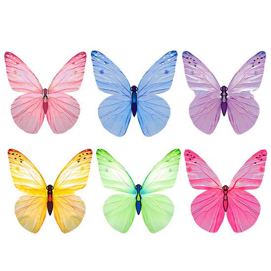 72 шт. съедобные бабочки для украшения торта вафельные бумажные бабочки для тортов кексов десертов на день рождения свадьбы вечеринки принадлежности