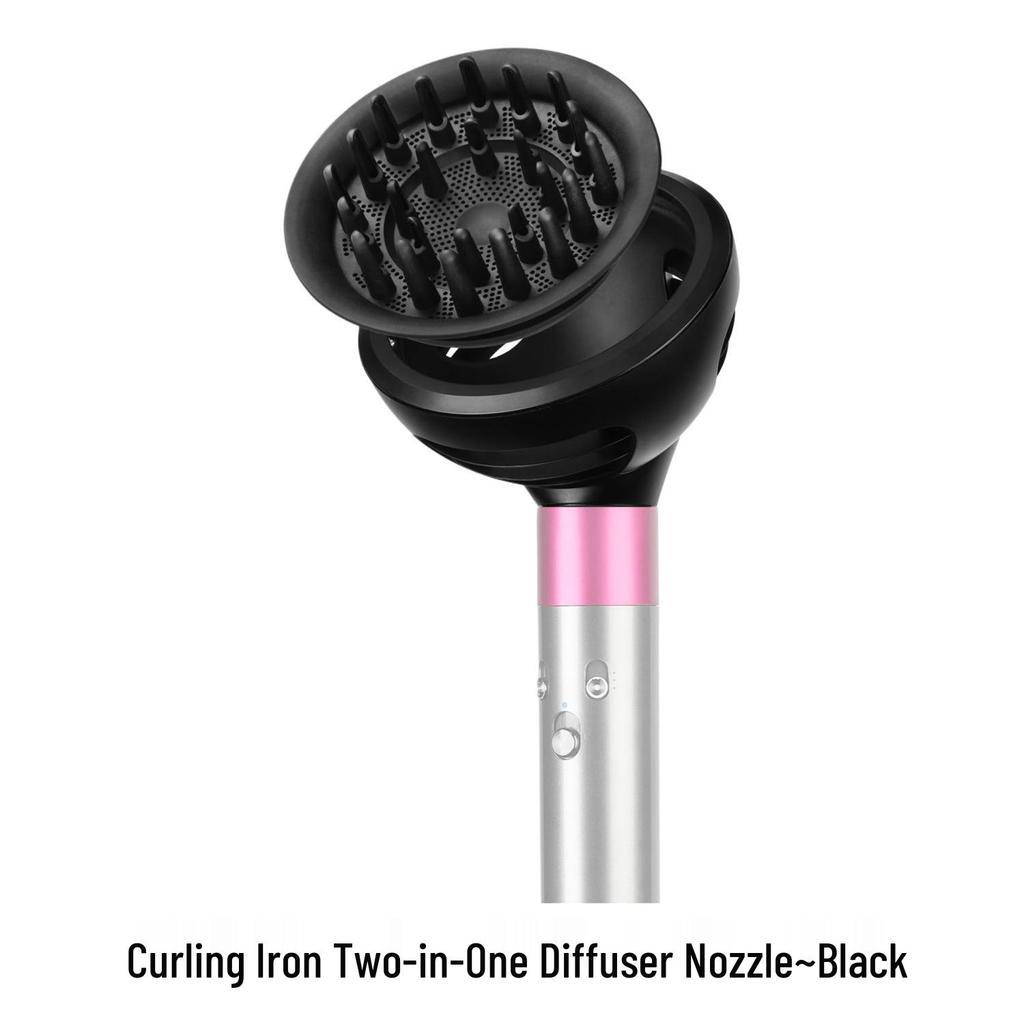 Совместимые насадки для Dyson: Плойка, Щетка для предварительной укладки, Диффузор, Разглаживающая щетка, Насадка для завивки