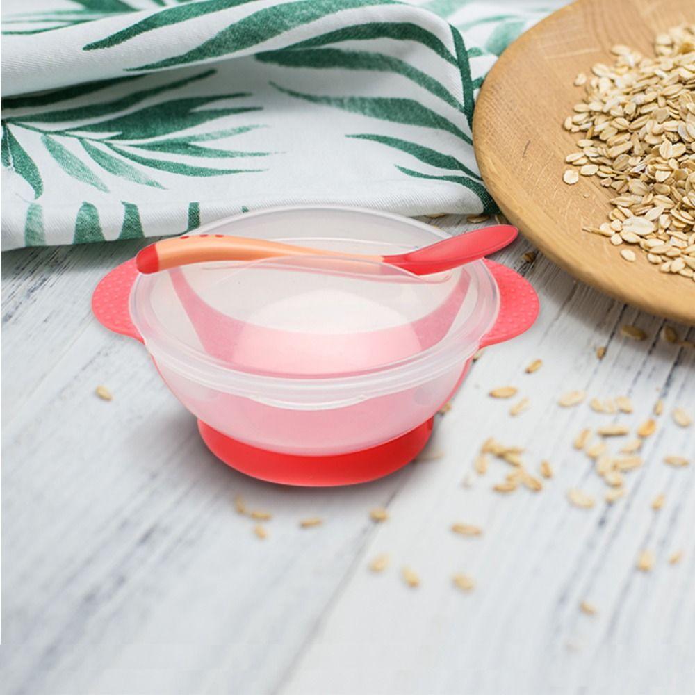 Safety Baby Suction Cup Bowl Soft Eating Food Bowl Simple Baby Feeding Bowl Baby Products