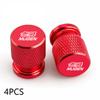 Car Wheel Tire Valve Caps Tyre Stem Covers Airdust Waterproof For Honda Mugen CB400 CB650F CBF CBR250RR CRF SH300 NC750 AQVBN1