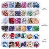 Net Red Platinum Shredded Paper Gold and Silver Paper Foil Nail Jewelry Flakes Holographic Manicure Art Design Stickers
