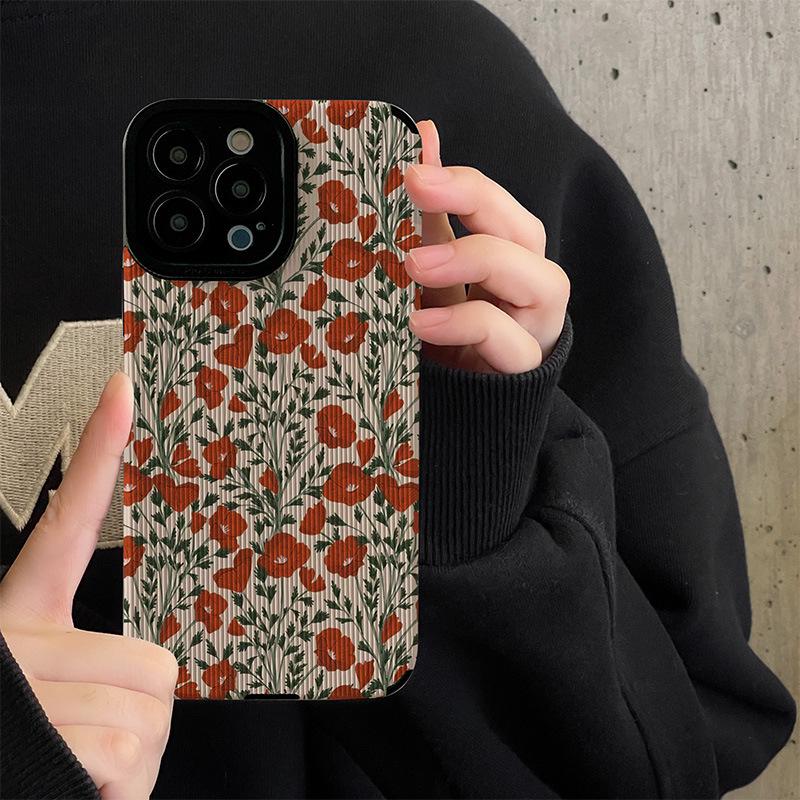 Чехол Dark Leaf Flower для iPhone 14 Pro Max - Продвинутая персонализация для Apple 12/13/15