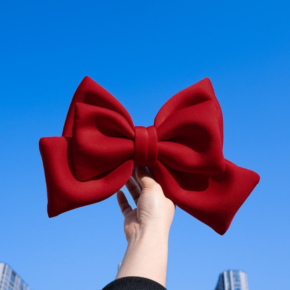 12 Colors Helmet Bowknot Bowknot Bowknot Decor Cute Cloth Satin Ribbon Bow Helmet Accessories