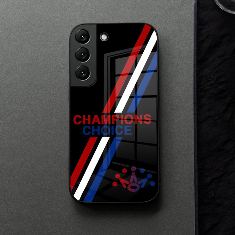 Черный Чехол для Телефона ScottyS Camerons Флаг Стекло Для Samsung Galaxy S21 S25 S22 S20 S24 S23 Ultra Fe Plus A16 A34 A54 A24 Coque