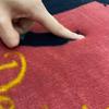 Senko Delivery Service Ribbon Gift Fluffy Boa Mat Rug 50 x 120cm Wine Red Jiji Cat 23269 Kiki's Approx.