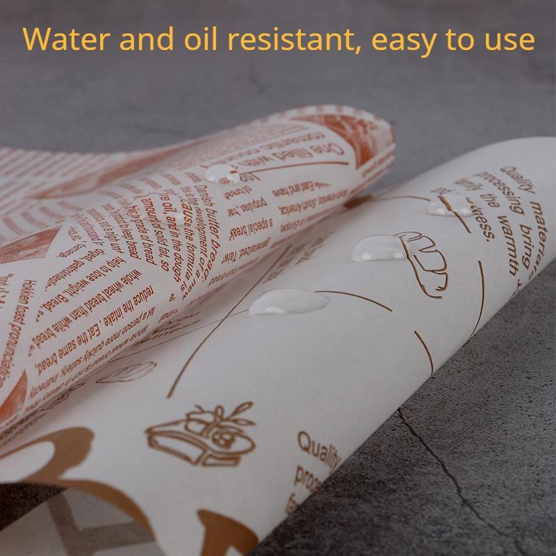 50 шт. Популярные кухонные инструменты для выпечки Какашки Когда Коробка для торта Подкладка Гамбургер Торт Жиронепроницаемая бумага Выпечка Впитывающая бумага 18X18см Аксессуары