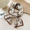 New Scarves Silk Scarves Women'S Spring And Autumn Season Long Decorative Professional Scarves Summer Thin Styles Paired With Shirts Stylish