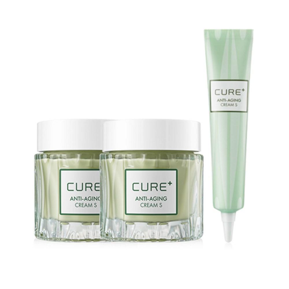 Крем против старения Kim Jeong-moon Aloe Lassence Roe Cure S 50 г x 2 шт. + набор крема против старения S 30 г, 1 набор