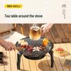 Versatile Folding Stove: Perfect for Tea, Outdoor BBQs, and Home Heating
