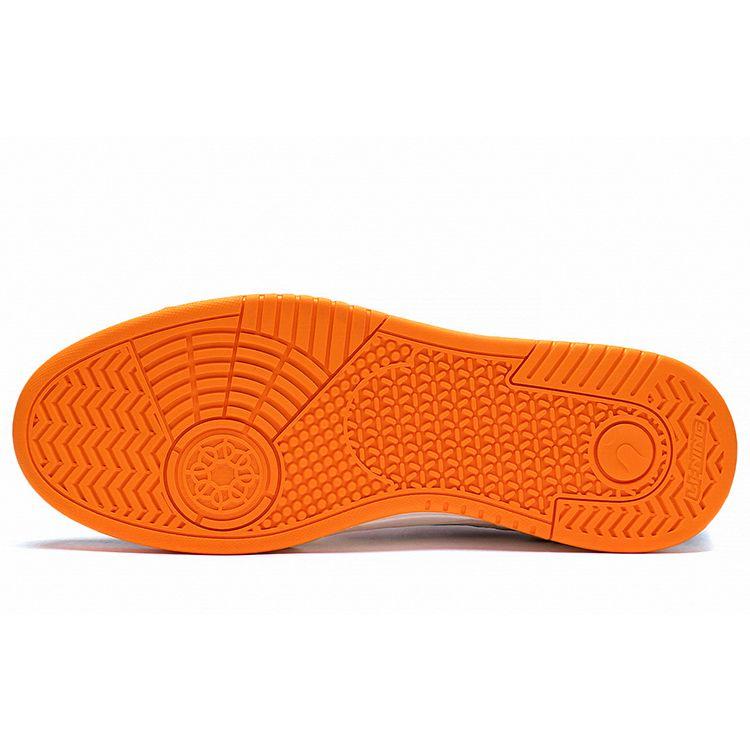 Li Ning Moon White Carrot нескользящие износостойкие низкие кроссовки для скейтбординга ограниченный тираж мужские кроссовки для скейтбординга черные оранжевые AGCS427-9
