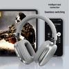 Новые Электроокрашенные Беспроводные Bluetooth-Наушники с Шумоподавлением, Накладные, Минималистичный Дизайн, Сверхдлительное Время Работы от Батареи