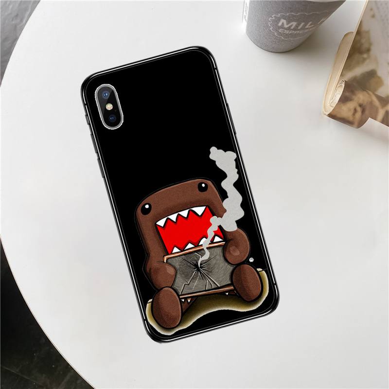 Чехол для телефона с милым рисунком Domo-kun japan для iPhone 12 11 13 7 8 6 s plus x xs xr pro max mini shell