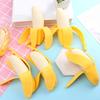 1/2/3Pcs Simulation Peel-off Banana Squeeze Toy Stress Relief Fruit Pinch Sensory Toy Kids Adults Soft TPR Stress Ball Calming Fidget Toy