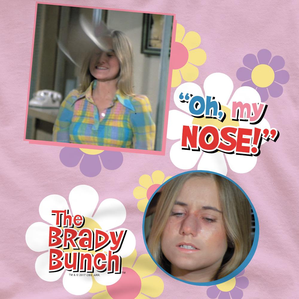 The Brady Bunch Unisex Adult Oh My Nose T-Shirt
