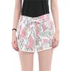 Adidas Neo Sports Shorts Women's Pink Moderate Knitted Shorts DW7746