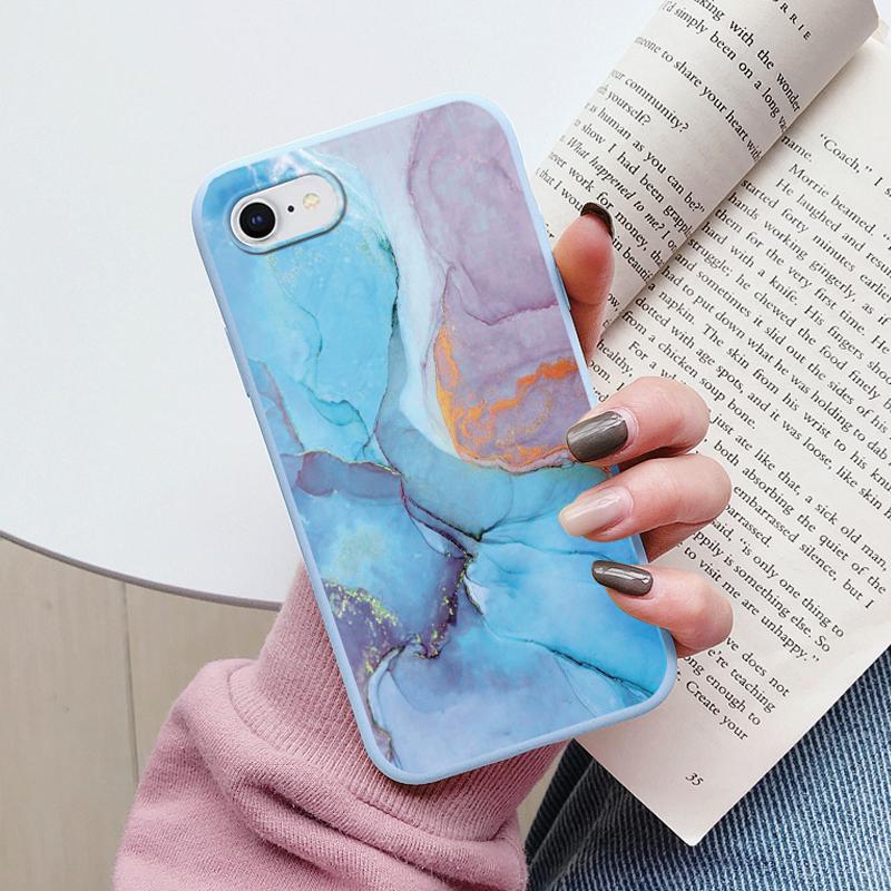 Fashion Marble Cover For iphone 6 6S 7 Plus Soft Protective Cases Silicone Coque Bumper Fundas For Apple iphone 6 6+ 6s+ Shell