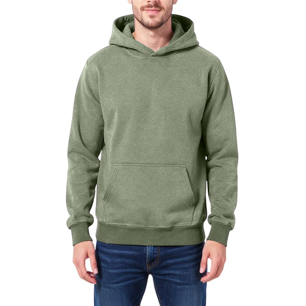 Men's And Women's Trend Loose Retro Wash With Water Aging Big News Hooded HoodHoodie