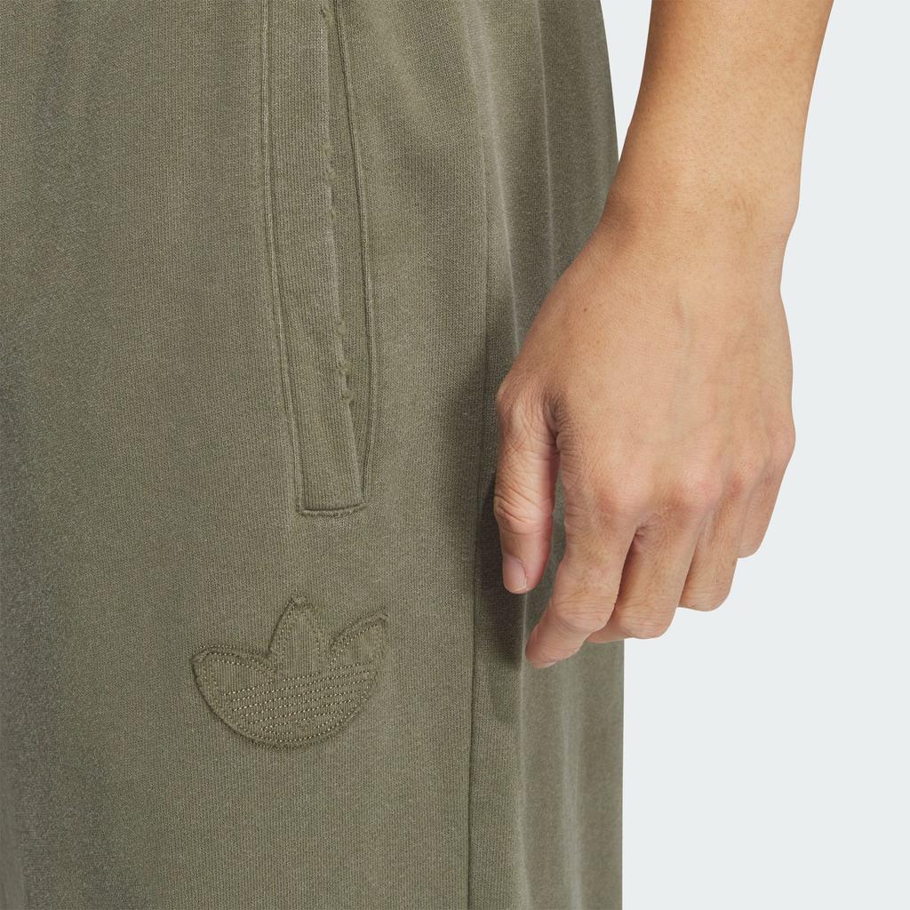 Adidas Оригинальные потертые спортивные брюки мужские низ Rock-Olive-Green JM7290