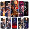Чехол для телефона Fate Zero Stay Night Saber для Samsung Galaxy A12 A22 A32 A52 A72 A02S Чехол для телефона Note 20 Ultra 10 S10 Plus A51 A71 A