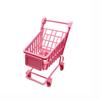 Shopping Cart Makeup Sponge Rack Miniature Grocery Cart Tiny Supermarket Handcart Shopping Utility Cart Kids Toy