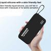 Ударопрочный силиконовый чехол для CUKTECH CP25 20000 мАч 55 Вт Power Bank Пылезащитный защитный чехол для Power Bank Со встроенным хранилищем для кабеля