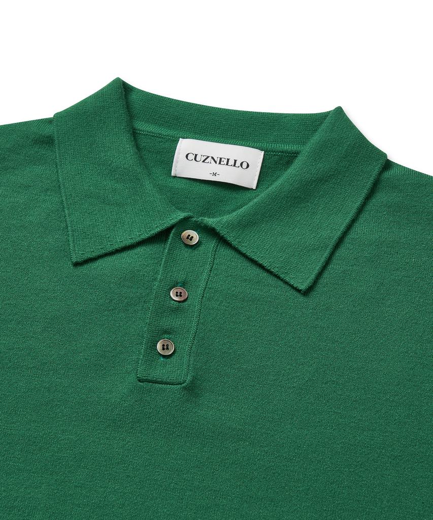 CUZNELLO Soft Collar Knit_Green