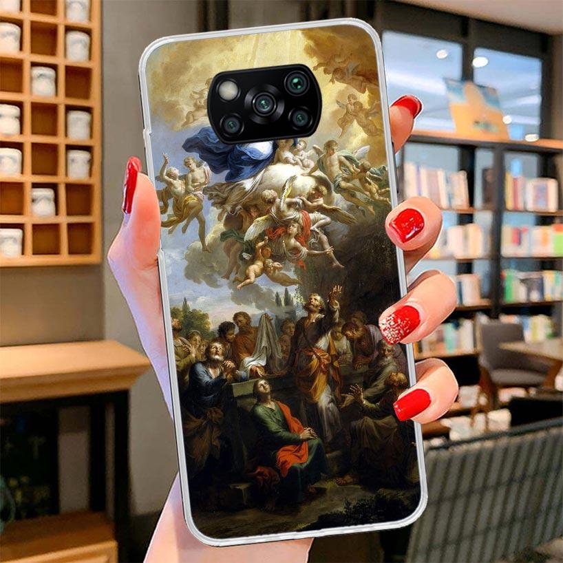 Renaissance Art Painting Cover Phone Case For Xiaomi Poco F7 Ultra X7 X6 X5 Pro M7 Redmi 15C 15 13C 13 12C 12 10C 10 9A 9C 9T 9