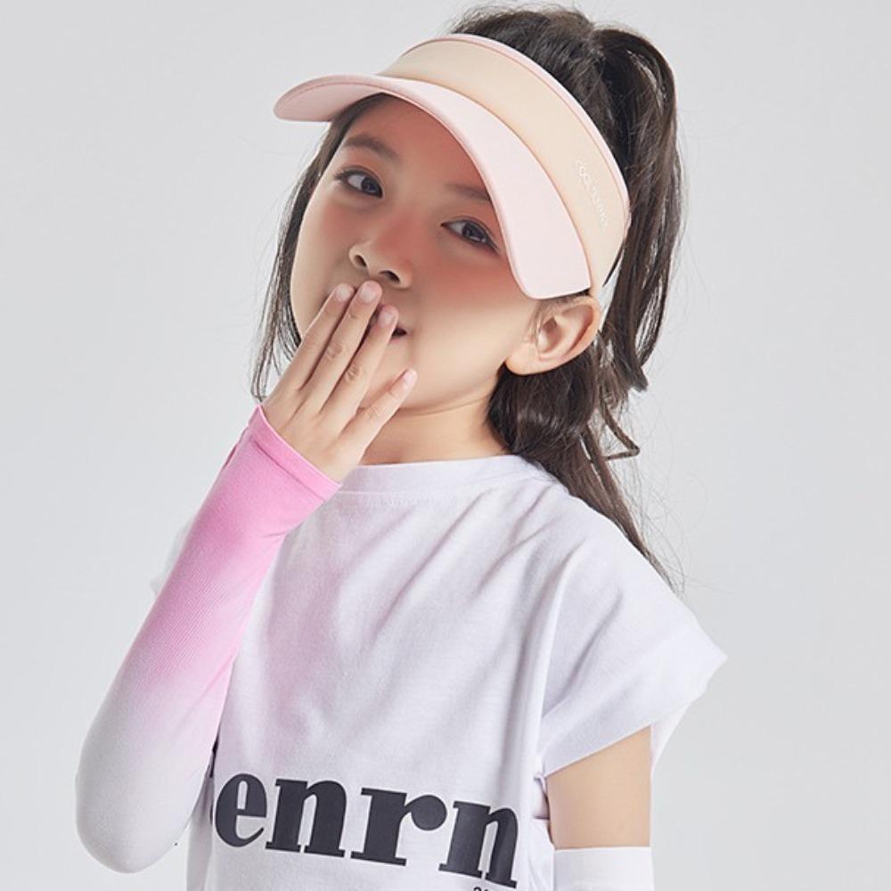 Polyester Ice Silk Arm Sleeves Elastic Sun Protection Arm Cover Gradient Color Sleeve  Driving