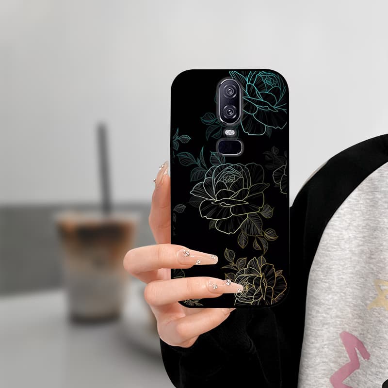 Чехол для Oneplus 6 6T Силиконовый Мягкий ТПУ Задняя Крышка Чехол для Телефона Для One Plus Oneplus 6t 6 T Чехол Черный Чехол Coque Fundas Capa