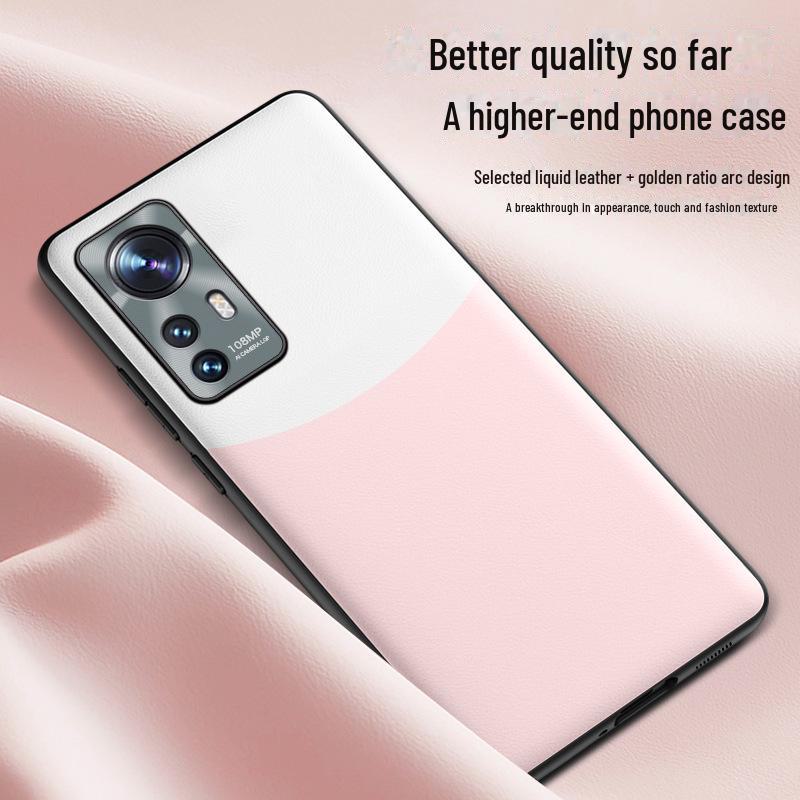 Чехол для телефона Xiaomi 12 Liquid Leather: Противопадающий, противообрастающий, цельный корабль.