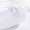 Искрящийся браслет Женская индивидуальность Простой нишевый дизайн Темперамент Универсальный Ins Stacking Ношение ювелирных изделий Женщины