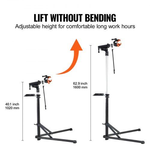 VEVOR Bike Repair Stand, 30 kg Heavy-duty Aluminum Bicycle Repair Stand