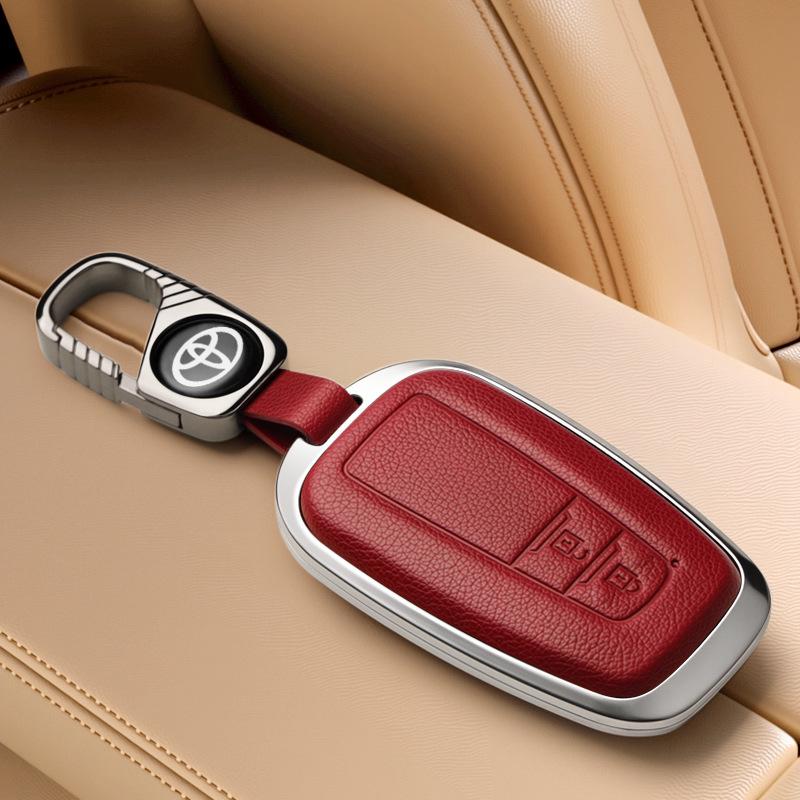Чехол для ключа Toyota для Camry, Avalon, Highlander, RAV4, Corolla, CHR и других