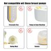 BPA Free Breast Pump Membrane Spare Parts Electric Breast Pump Breast Pump Parts for Medela