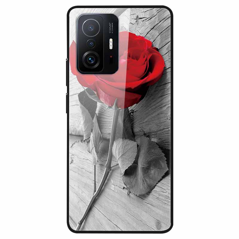 Роскошный чехол для Xiaomi Mi 11T Pro Чехол Закаленное Стекло Чехол для Xiaomi 11T 11 T Pro Чехол для Телефона Xiaomi 11TPro Fundas 2021