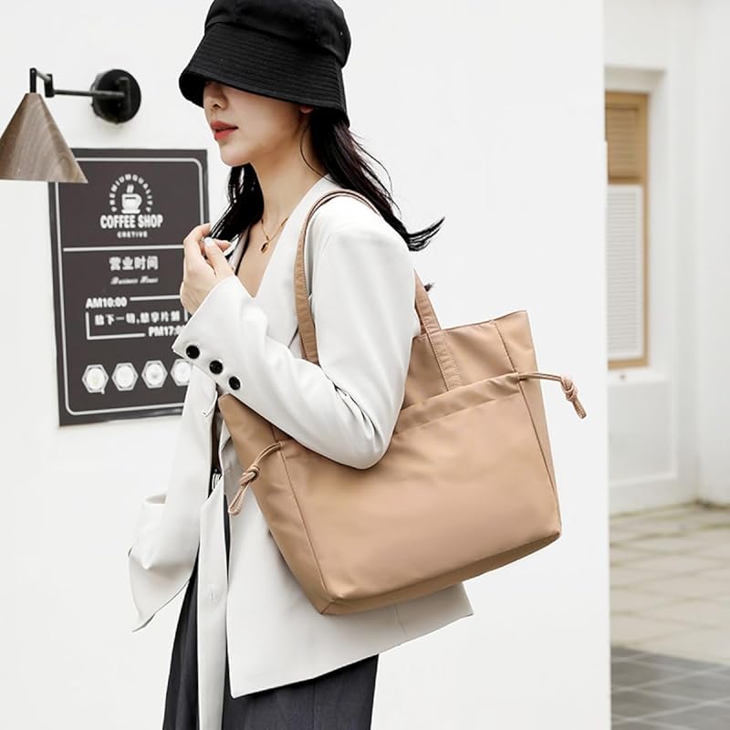 [Yanaier] сумка для мам, сумка-тоут, нейлоновая спортивная сумка формата А4, большая вместимость, легкая водонепроницаемая сумка для поездок на работу, женская многофункциональная, Популярность, модная мама