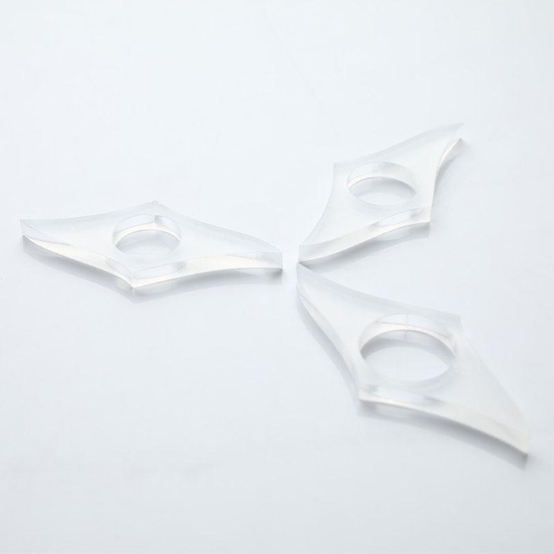 Акриловый держатель для книг с зажимом для большого пальца, прозрачный расширитель для книг