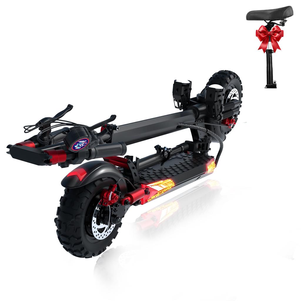 J11Max 1200W 48V 18AH Electric Scooters Charger Upgraded Foldable With 11inch Off-road Tires Max Speed 50km/h Range 45KM
