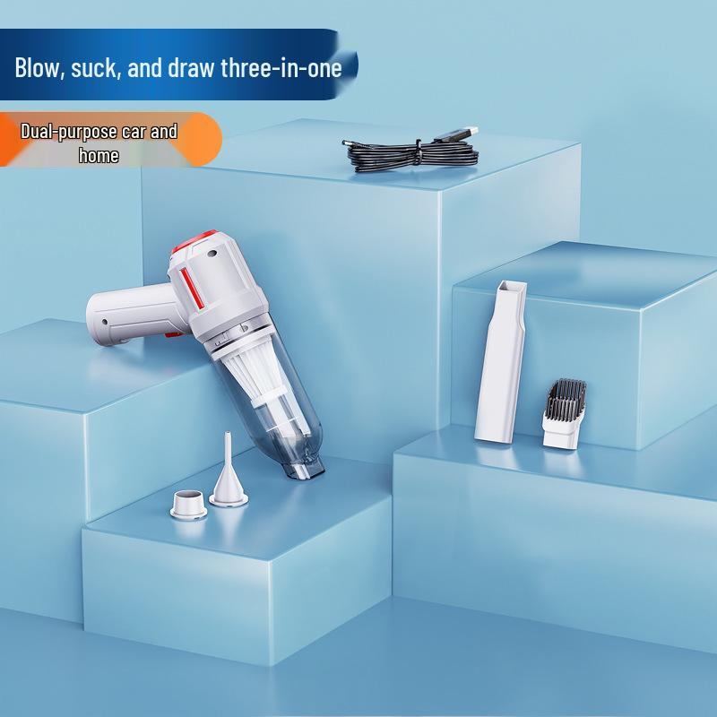 Беспроводной портативный ручной мини-пылесос для автомобиля и дома - Супермощный