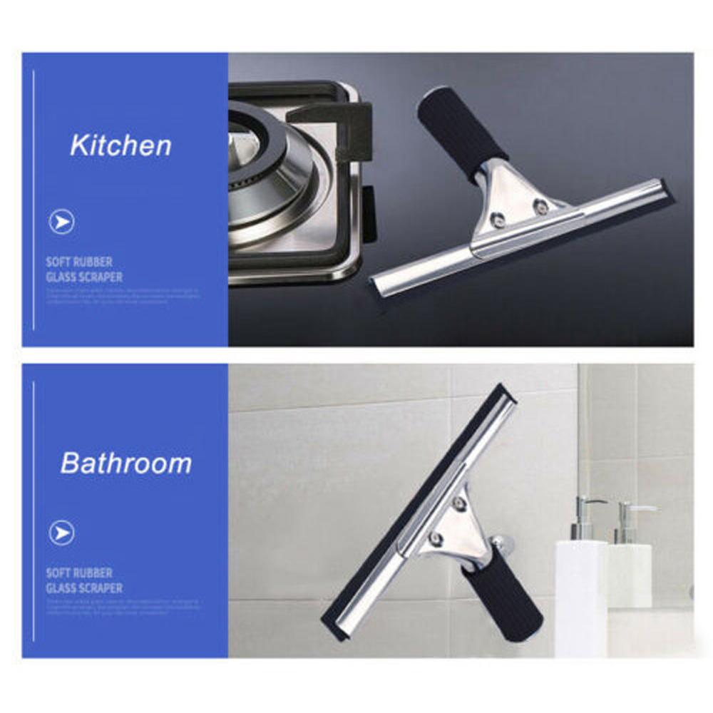 Стальное зеркало Автомобильное лобовое стекло Дом Бытовые скребки Стеклоочиститель для экрана Стеклоочиститель Очиститель окон