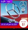 DRZ3  For Mercedes Benz Star Bonnet - Badge for Car Hood Front Chrome Logo Hood Marking for Benz C E S Class W204 W205 W212 W213 W211