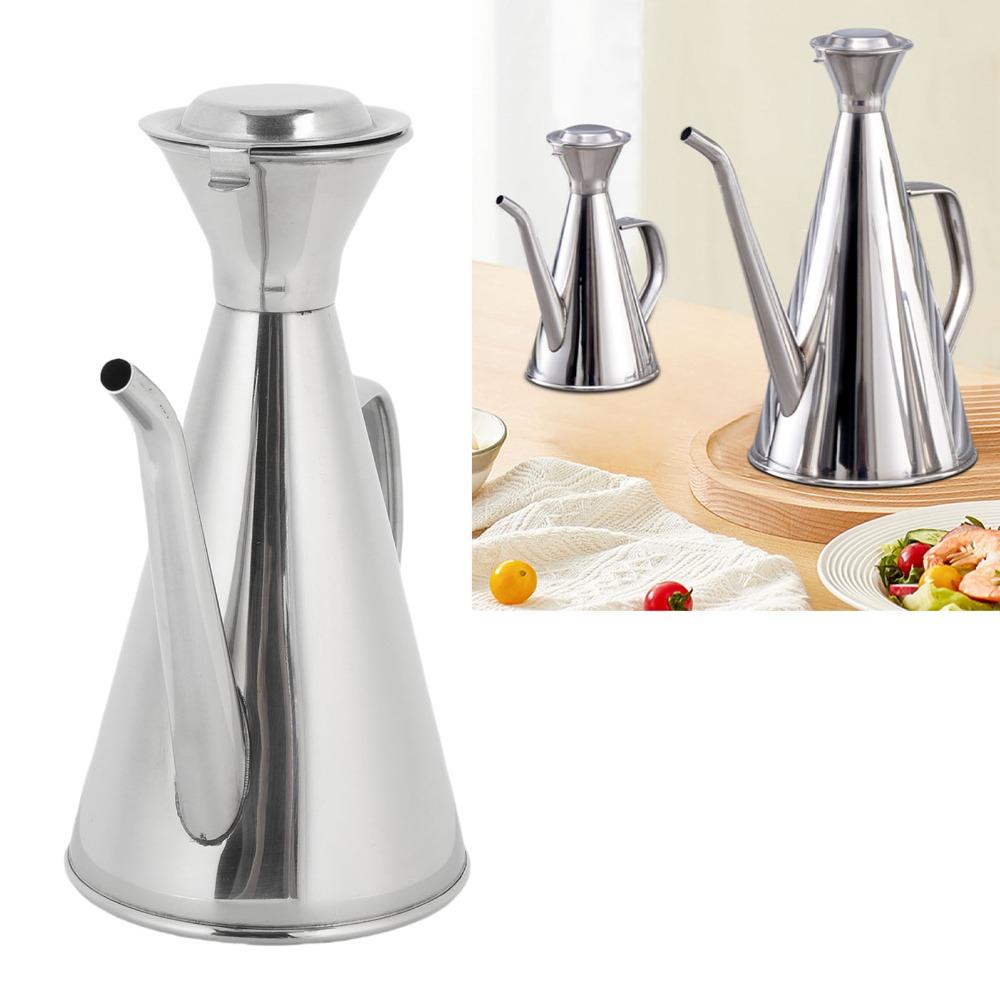 250ml/500ml Stainless Steel Oil Dispenser Olive Oil Dispenser Vinegar Dispensing