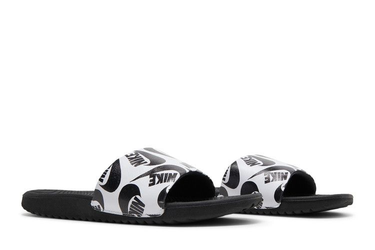 Nike Kawa Slide SE JDI GS 'Черный Белый'