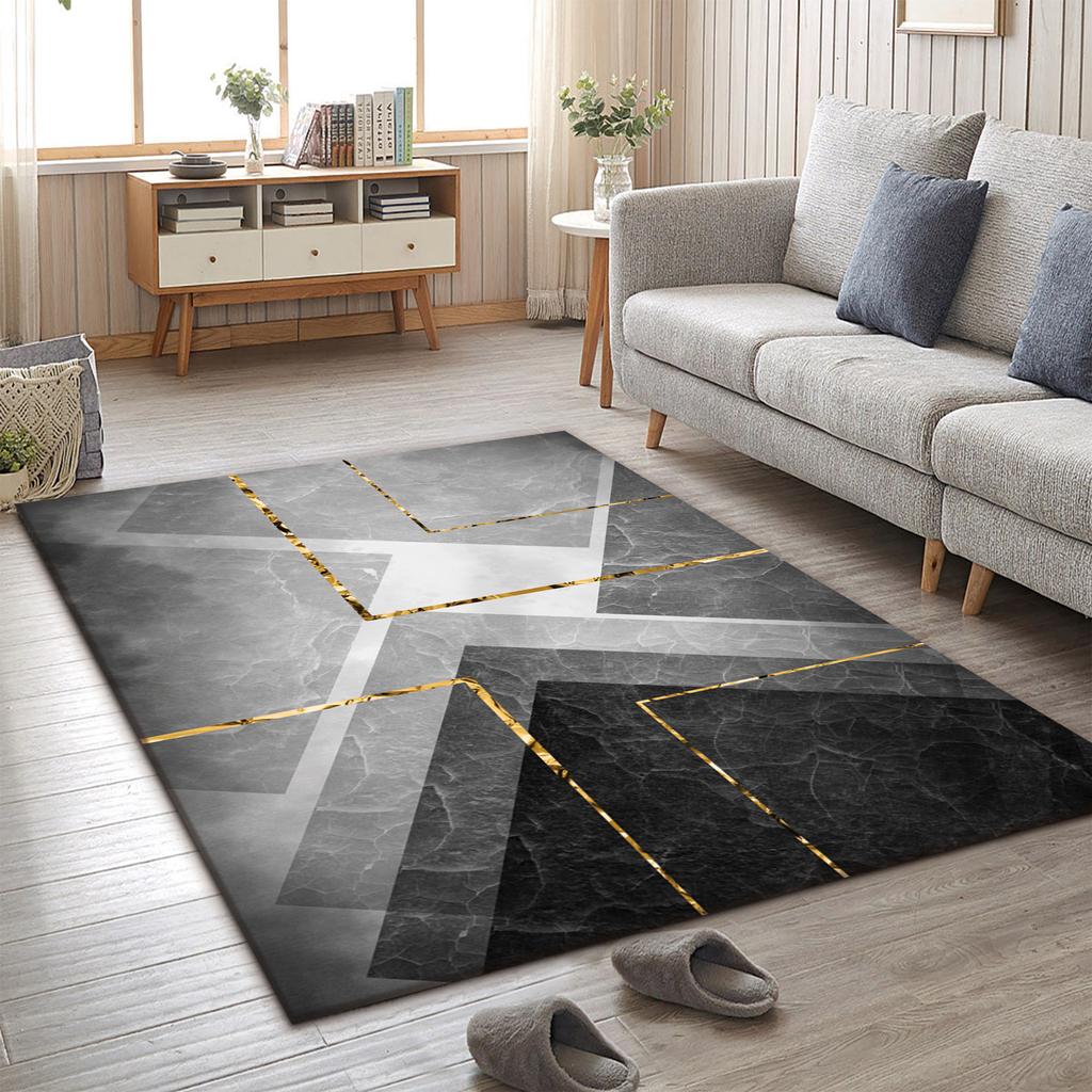 Nordic Гостиная Минималистичные линии Ковер Спальня Журнальный столик Шкаф Коврики на пол Коврики у двери
