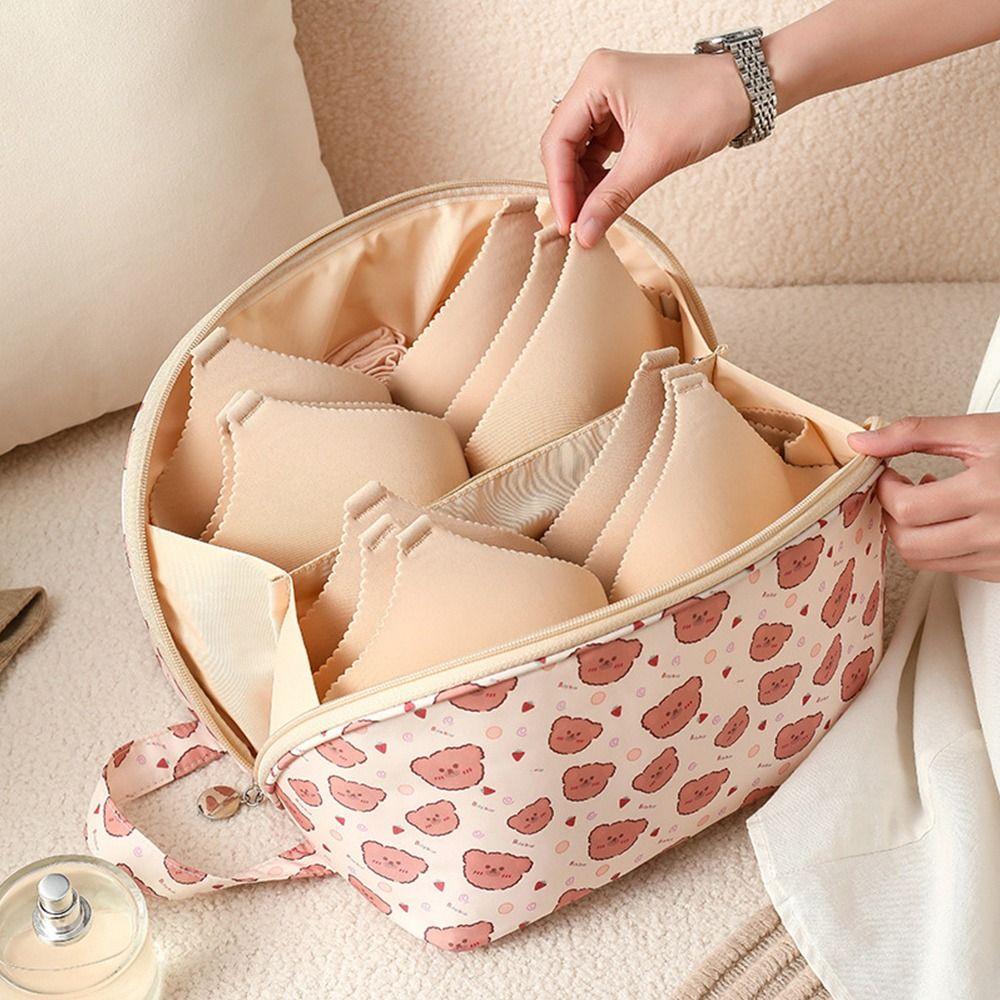 Large Capacity Underwear Storage Bag Portable Travel Toiletries Organizer Travel Makeup Bag