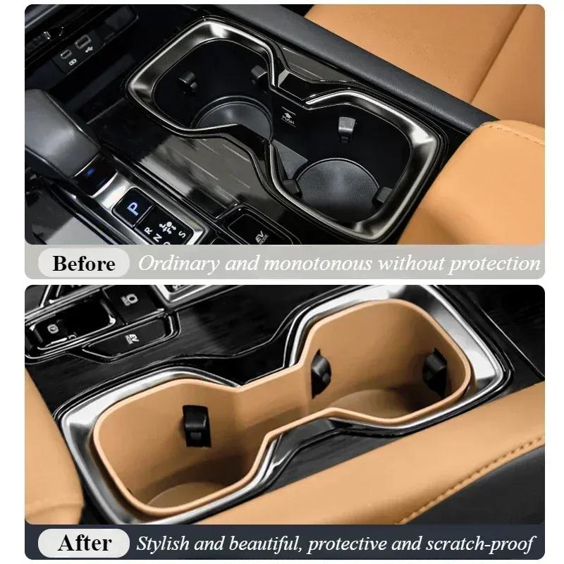 For Lexus NX 260/350h/400h+ 2022-2025 Modification Car Central Control Water Cup Holder Limiter Storage Box Car Accessories