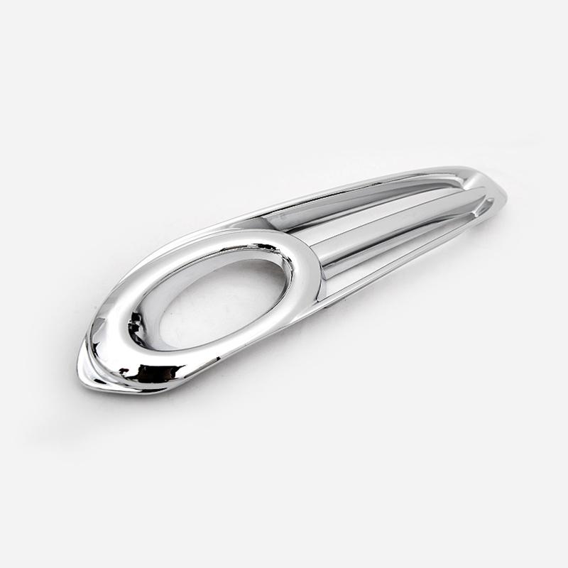 Для Honda Vezel HRV HR-V ABS Chrome 2014 15 2016 2017 2018 аксессуары передняя задняя задняя противотуманная фара рамка крышка отделка