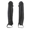2PCS Equestrian Half Chaps for Kids Microfiber Protective Leg Guard Half Chap for Horse Riding CXL