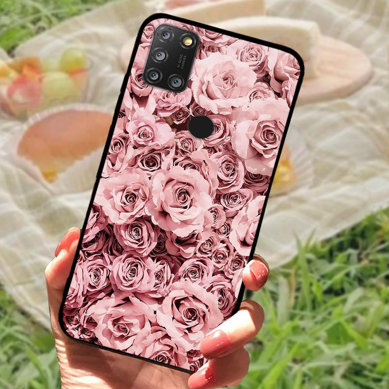 For Alcatel 3X 2020 Case Marble Silicon Back Cover Phone Case For Alcatel 5X 5061 / 3X 2020 4 Cameras Cases Soft bumper Funda